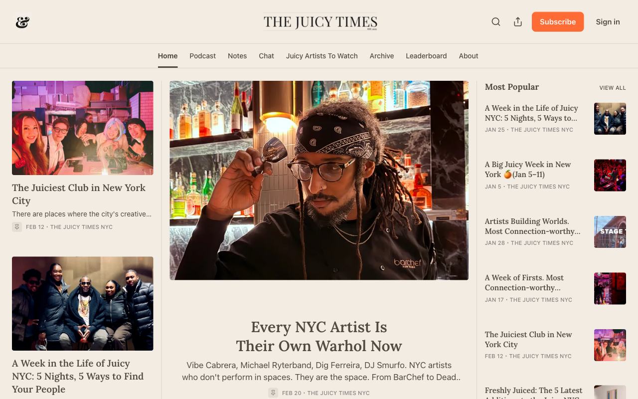 Juicy Times screenshot